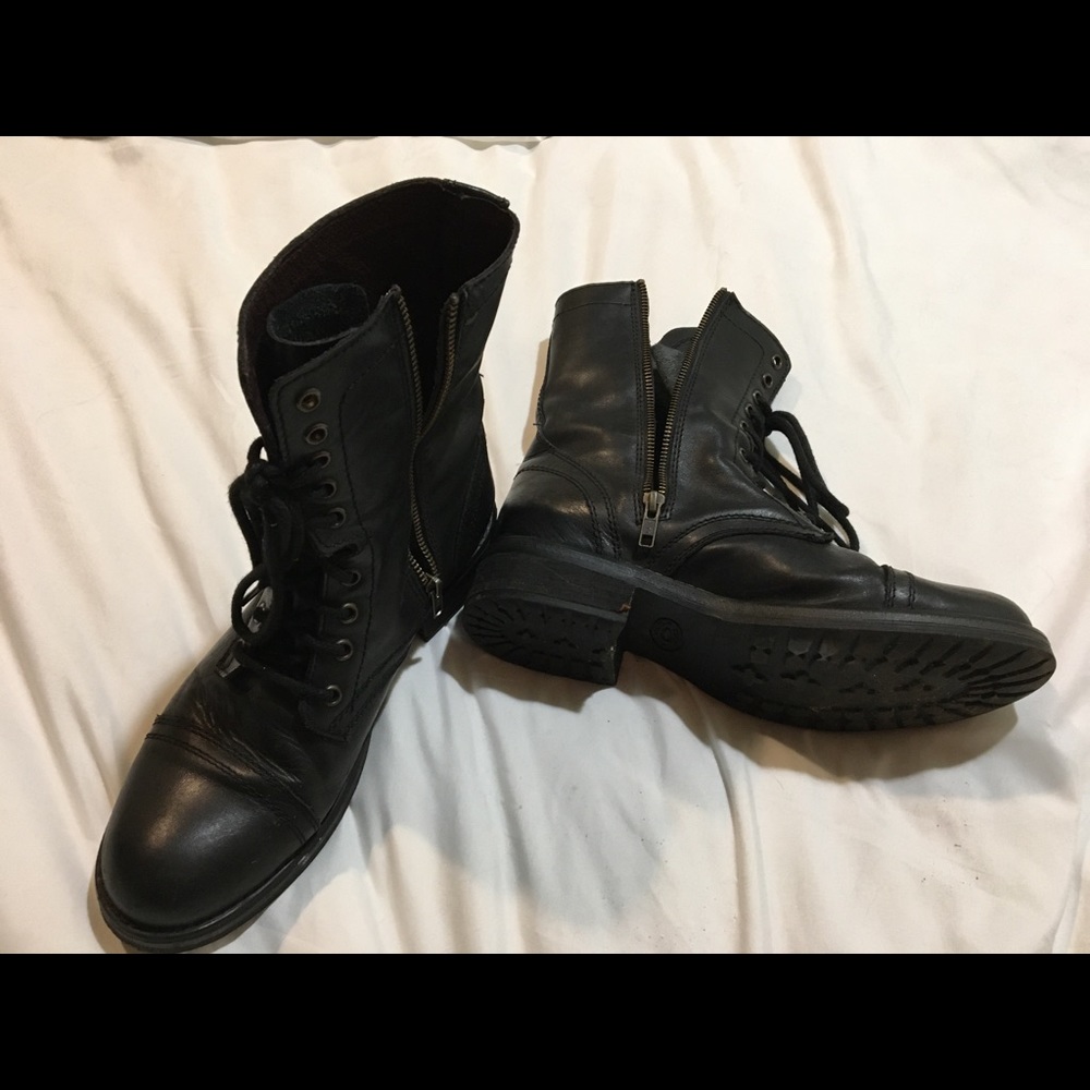 Steve Madden Combat Boots
